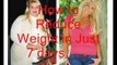 How to Lose Weight Fast 10 Kg in 5 days, Lose belly fat Overnight,Lose weight in 1 week