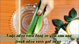 How to get clear, glowing, spotless skin by using aloe Vera gel