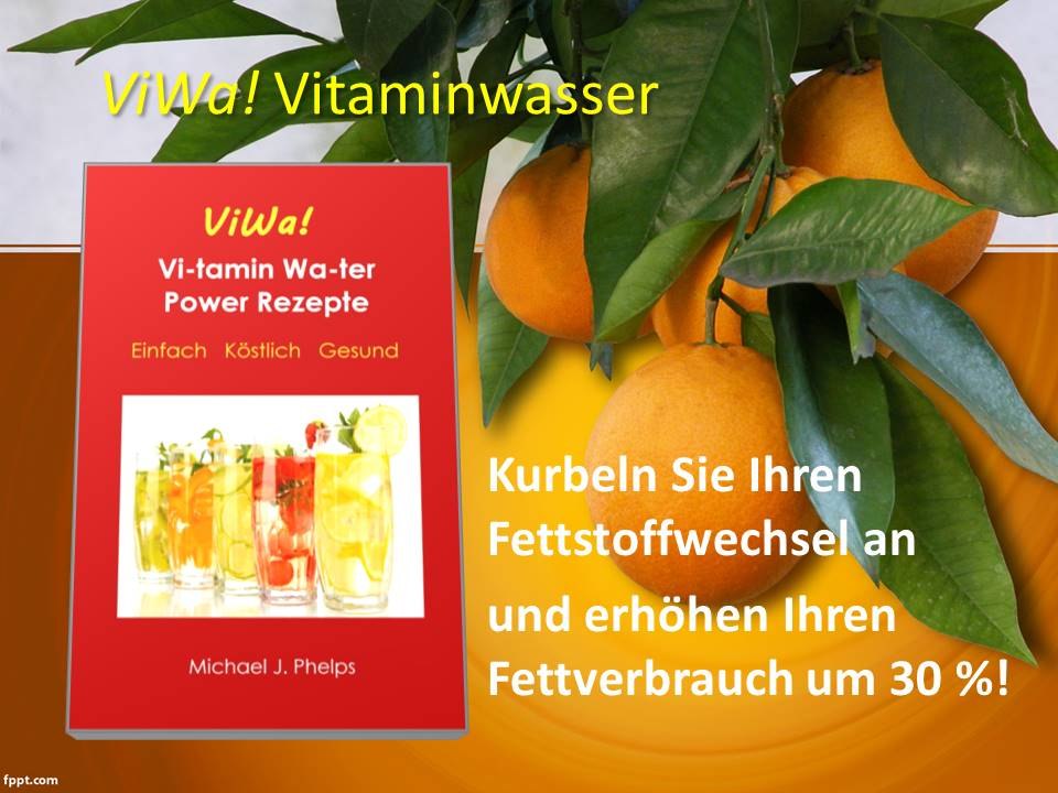 ViWa! Power Rezepte für selbstgemachtes Vitaminwasser zum Abnehmen