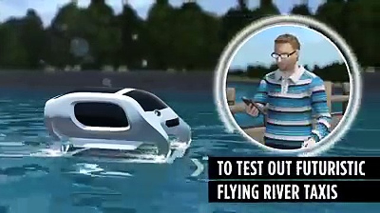 Vous pourrez voler au-dessus de la Seine d'ici quelques mois grâce aux SeaBubbles