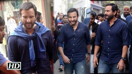 ‘CHEF’- Saif Ali Khan seen Roaming on AMRITSAR STREETS