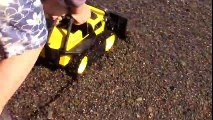 Construction Trucks for Kids - Beach Playtime - JackJackPlays Tahoe Vacation 6 - Tonka Bulldozer