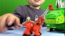 Dino Trucks Toys! DinoTrux Skya UNBOXING   Surprise Eggs
