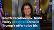 Gov. Nikki Haley accepts Trump's offer to be ambassador to UN: source