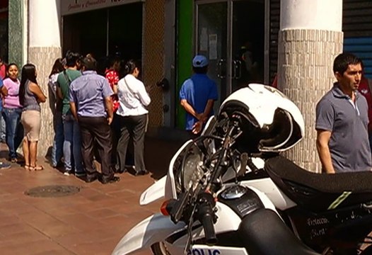 Un local comercial fue asaltado en pleno centro de Guayaquil