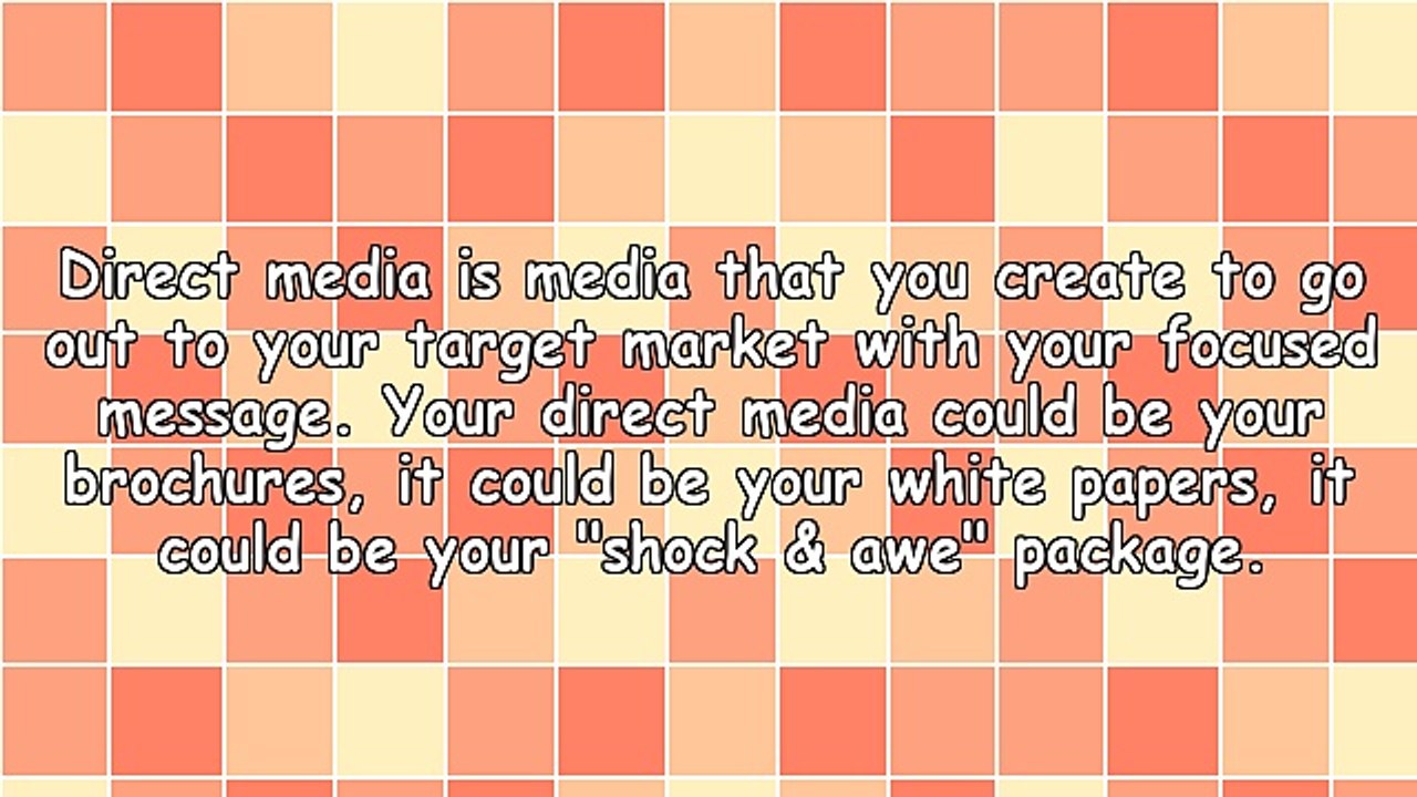 Position Yourself As the Expert: Create Direct Media