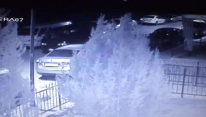 Aracı saniyeler içinde böyle çaldılar