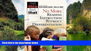Big Sales  No More Reading Instruction Without Differentiation (Not This But That)  Premium Ebooks