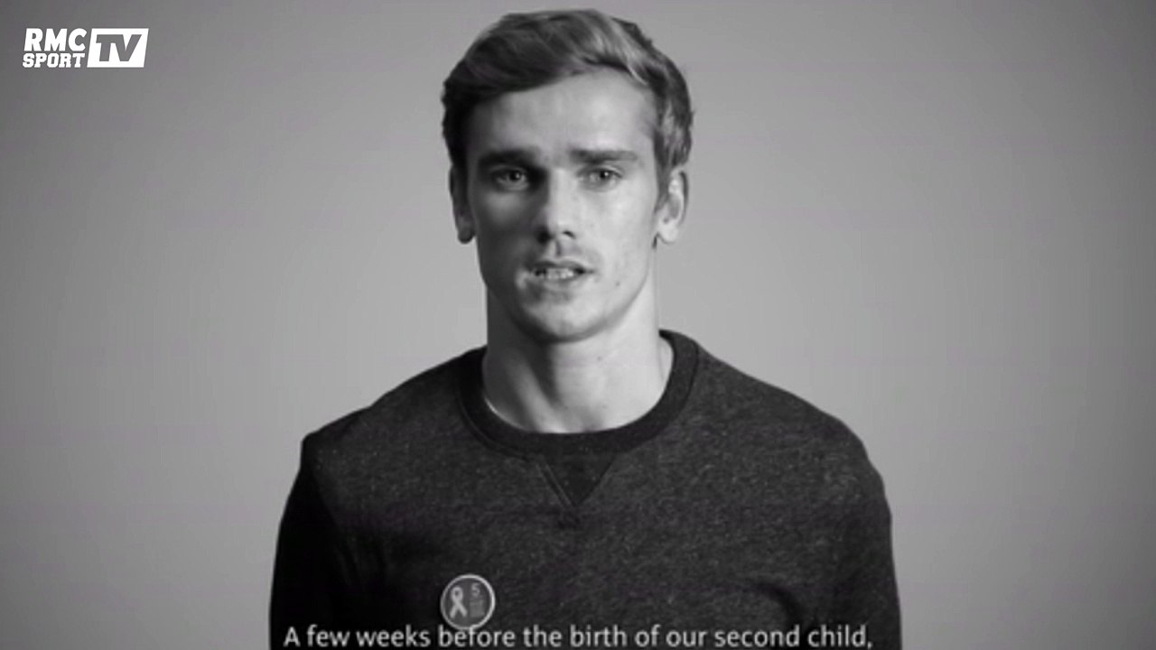 Antoine Griezmann dans un spot de lutte contre la violence des femmes
