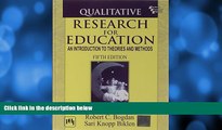 Big Sales  Qualitative Research for Education: An Introduction to Theories and Methods