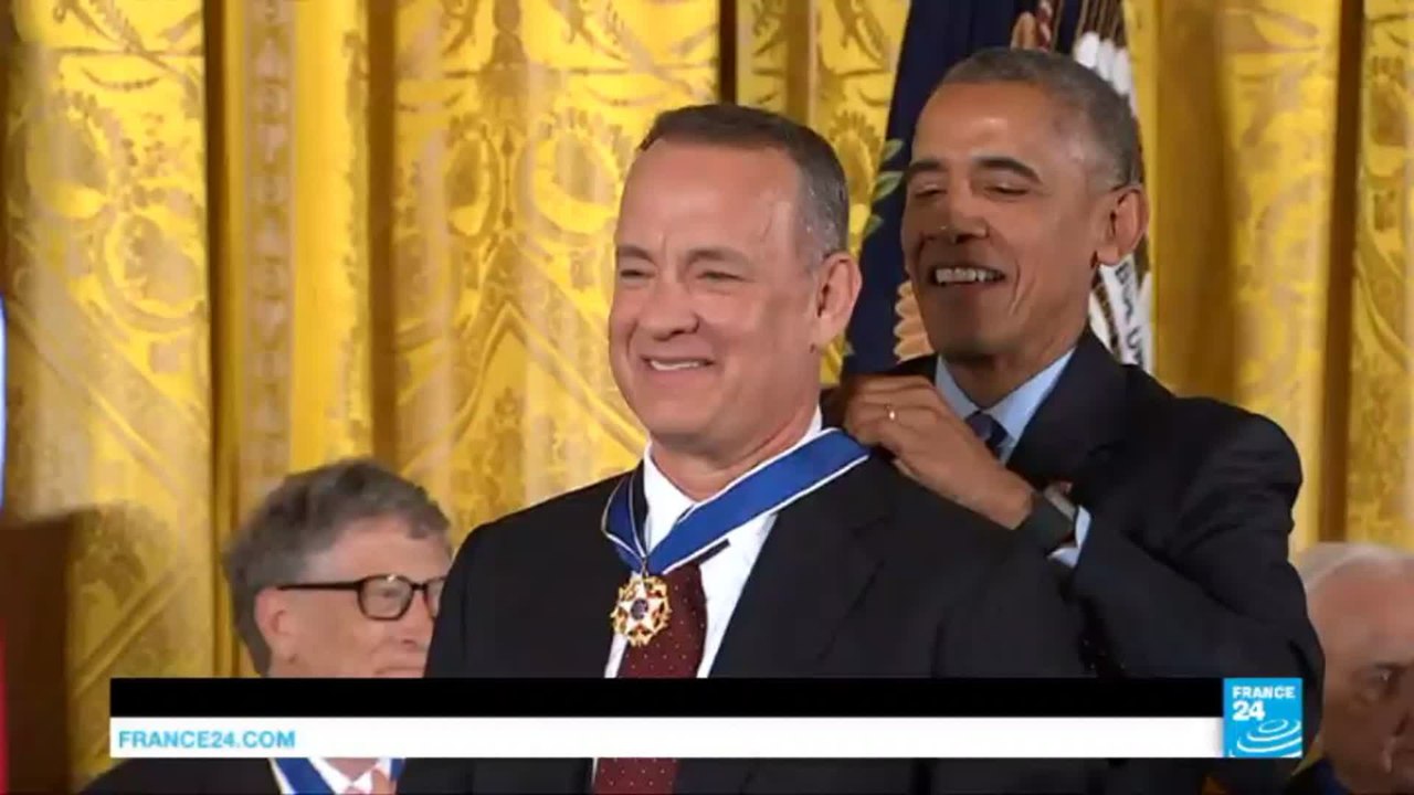 US - Obama awards his last Presidential Medals...