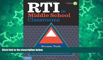 Buy NOW  RTI in Middle School Classrooms: Proven Tools and Strategies  Premium Ebooks Best Seller