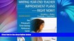 Deals in Books  Writing Year-End Teacher Improvement Plans-Right Now!!: The Principal s
