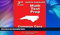 Big Sales  North Carolina 3rd Grade Math Test Prep: Common Core State Standards  Premium Ebooks