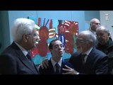 Roma - Mattarella alla mostra mostra ''Paolo Guerriero. I colori dell'anima'' (22.11.16)