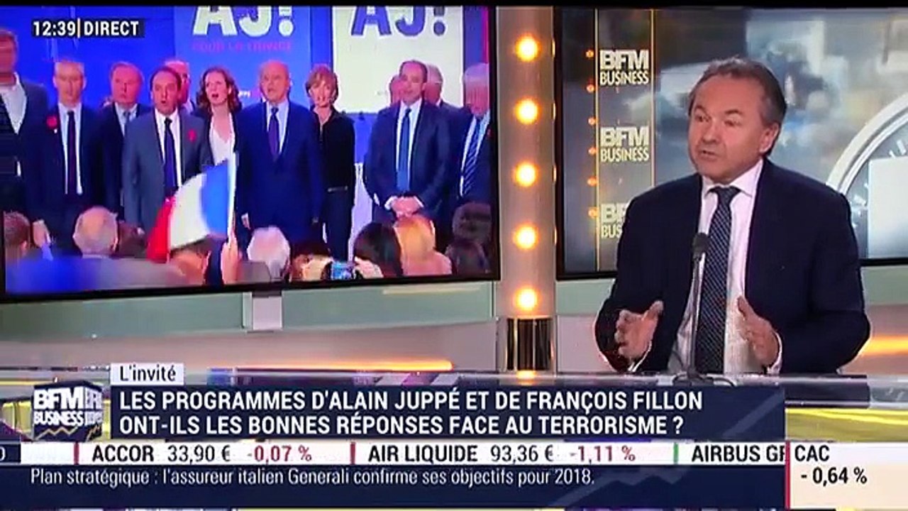 Primaire à droite: Gilles Kepel commente les réponses proposés par les programmes des deux finalistes face au terrorisme  - 23/11