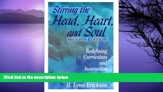 Deals in Books  Stirring the Head, Heart, and Soul: Redefining Curriculum and Instruction  Premium