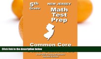 Big Sales  New Jersey 5th Grade Math Test Prep: Common Core Learning Standards  Premium Ebooks