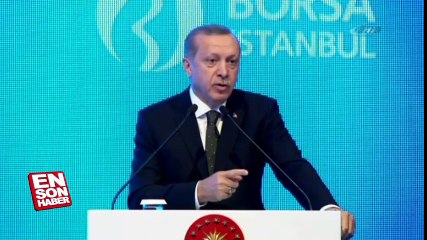 Cumhurbaşkanı Erdoğan’dan piyasalara uyarı