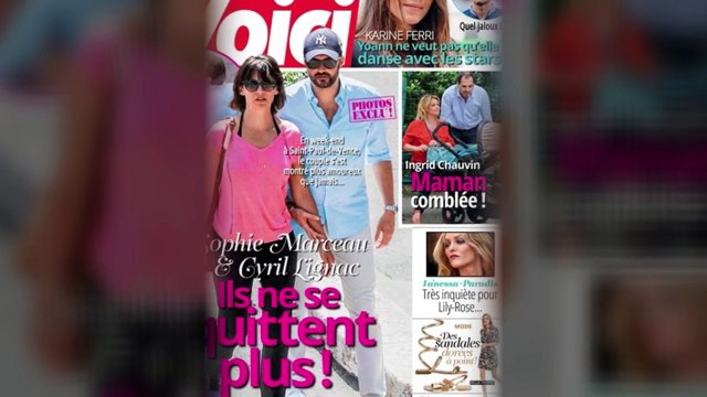 Sophie Marceau et Cyril Lignac, la fin d'une idylle ?