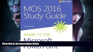 FAVORIT BOOK MOS 2016 Study Guide for Microsoft PowerPoint (MOS Study Guide) BOOOK ONLINE
