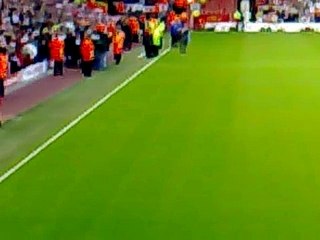 Z-CARS and YNWA tribute to Rhys Jones and family from anfiel