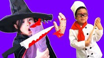 Little Heroes Witch & Cook  Witch Style Cooking Challenge with Halloween Candies
