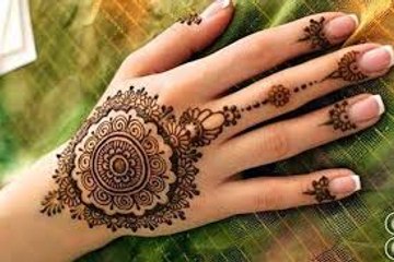 Mehendi Designs On Rose Petals Mehndi Latest 2016