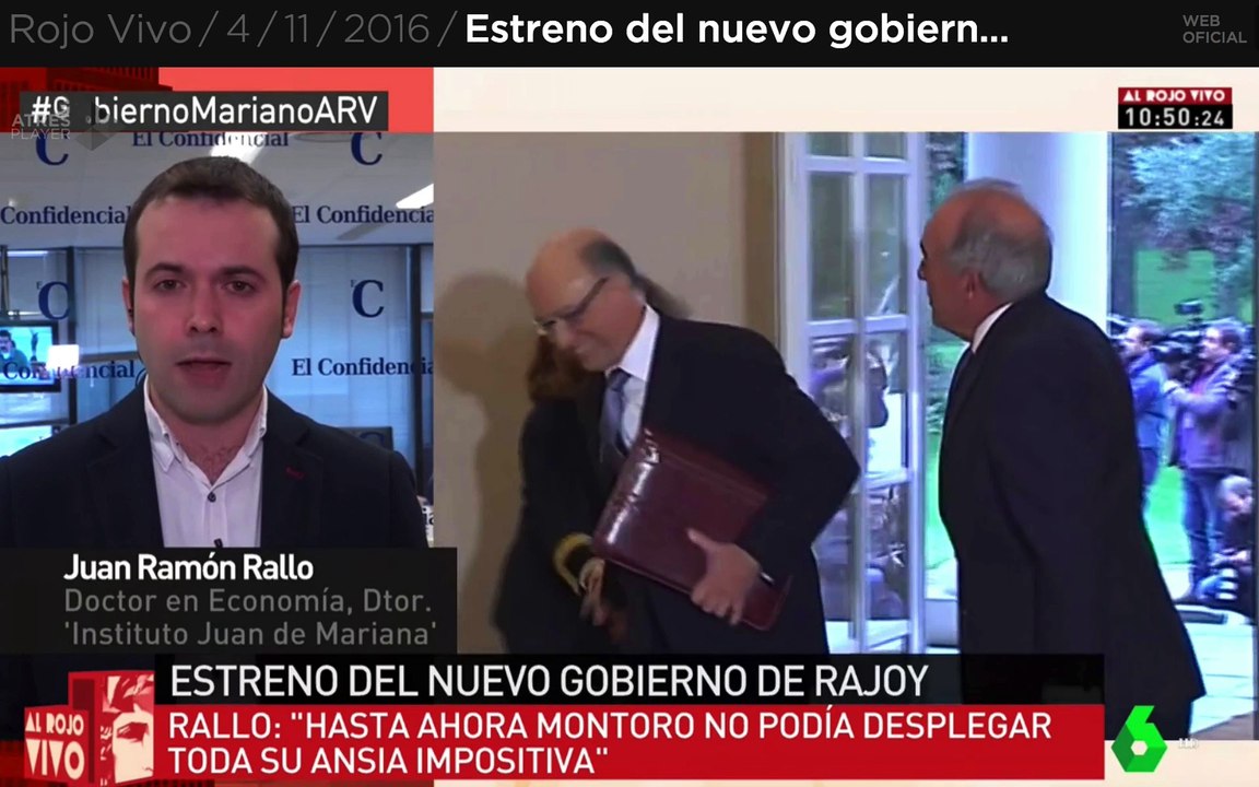 Rallo valora el nuevo gobierno de Rajoy