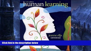 Big Sales  Human Learning (6th Edition)  Premium Ebooks Best Seller in USA