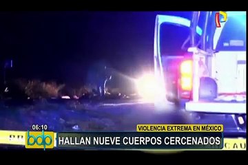 Download Video: México: autoridades hallan doce cuerpos decapitados