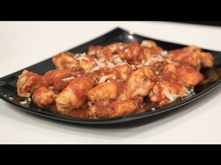 اجنحة الدجاج في الفرن بالباركيو صوص | نادية سرحان