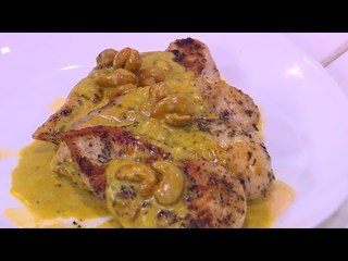 دجاج بالكاري مع الكاجو المحمص | نورا السادات