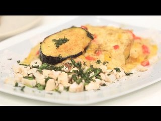 اقراص الباذنجان المحشية | نادية سرحان