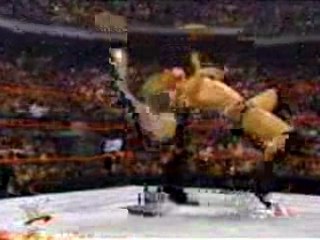 WWF Jeff Hardy with the Twist of Fate and then a Swanton Bom