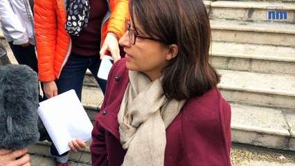 Cécile Duflot à Nice pour soutenir l'agriculteur niçois