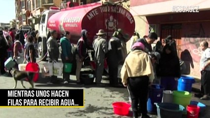 Bolivia en emergencia por sequía y tú 20 minutos bajo la ducha