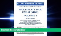 PDF [FREE] DOWNLOAD  Rigos Primer Series Uniform Bar Exam (UBE) Review Series Multistate Bar Exam
