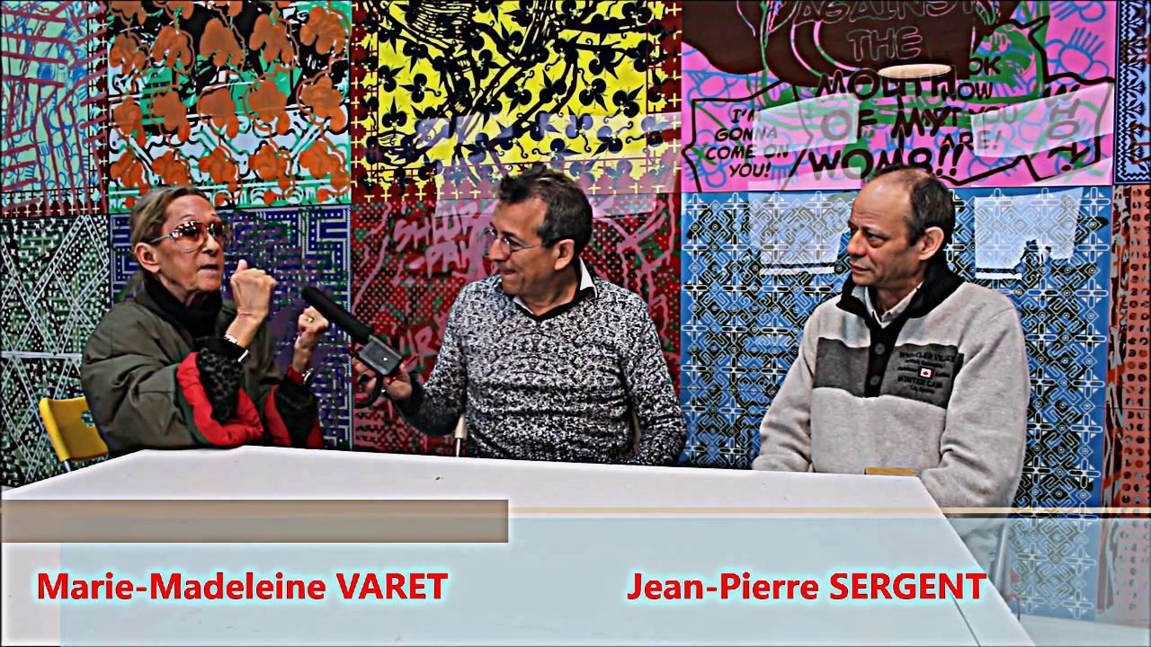 INTERVIEW ENTRE LA PHILOSOPHE MARIE-MADELEINE VARET ET L’ARTISTE JEAN-PIERRE SERGENT PAR HECTOR LAGOS