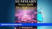 READ PDF [DOWNLOAD] Summary | Never Split the Difference: Chris Voss   Tahl Raz- Negotiating As