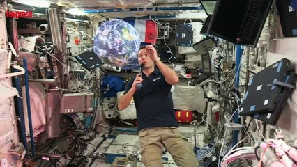 À bord de la Station spatiale internationale, Thomas Pesquet raconte son quotidien