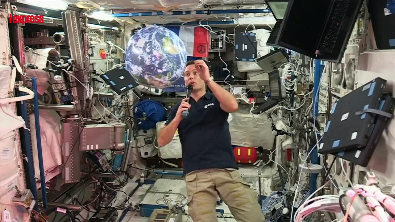 À bord de la Station spatiale internationale, Thomas Pesquet raconte son quotidien
