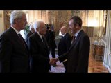 Roma - Mattarella incontra una delegazione della Fondazione Banco Alimentare (23.11.16)
