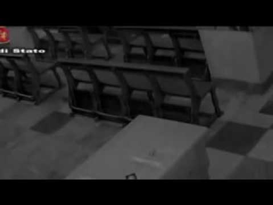 Agrigento - Il furto delle offerte nella chiesa di San Calogero (23.11.16)