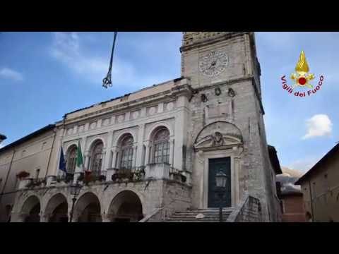 Norcia - Terremoto. Cattedrale di San Benedetto (22.11.16)