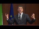 Roma - Intervento di Renzi all'inaugurazione dell’anno di studi della Guardia di Finanza (23.11.16)
