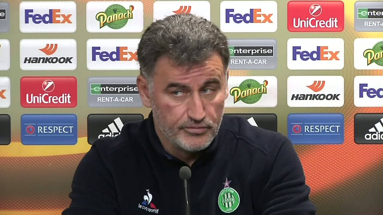 Foot - Ligue Europa - ASSE : Galtier ne vise pas le 0-0