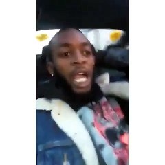 When Your Boy Takes Off From The Police And Forgets You're In The Car With Him!