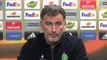 Foot - Ligue Europa - ASSE : Galtier «Je ne pense pas être un entraîneur défensif»