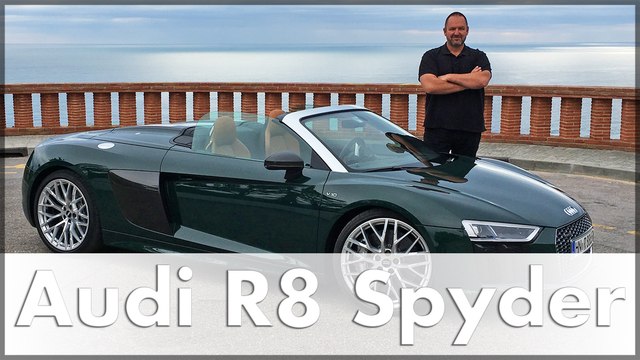 2017 Audi R8 Spyder V10 Test Drive & Review | English
